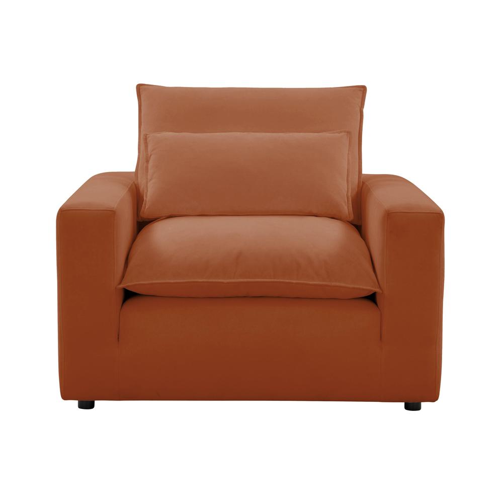 Cali Rust Arm Chair. Picture 2