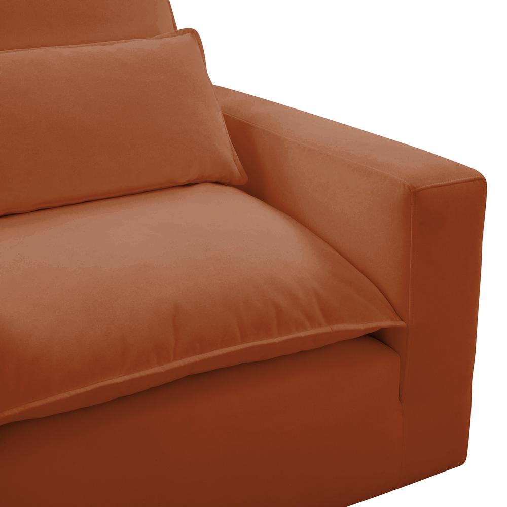 Cali Rust Arm Chair. Picture 4