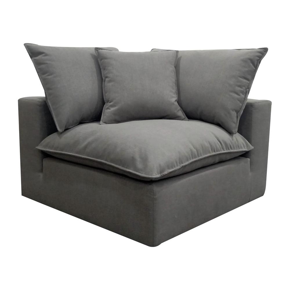 Cali Slate Corner Chair. Picture 1