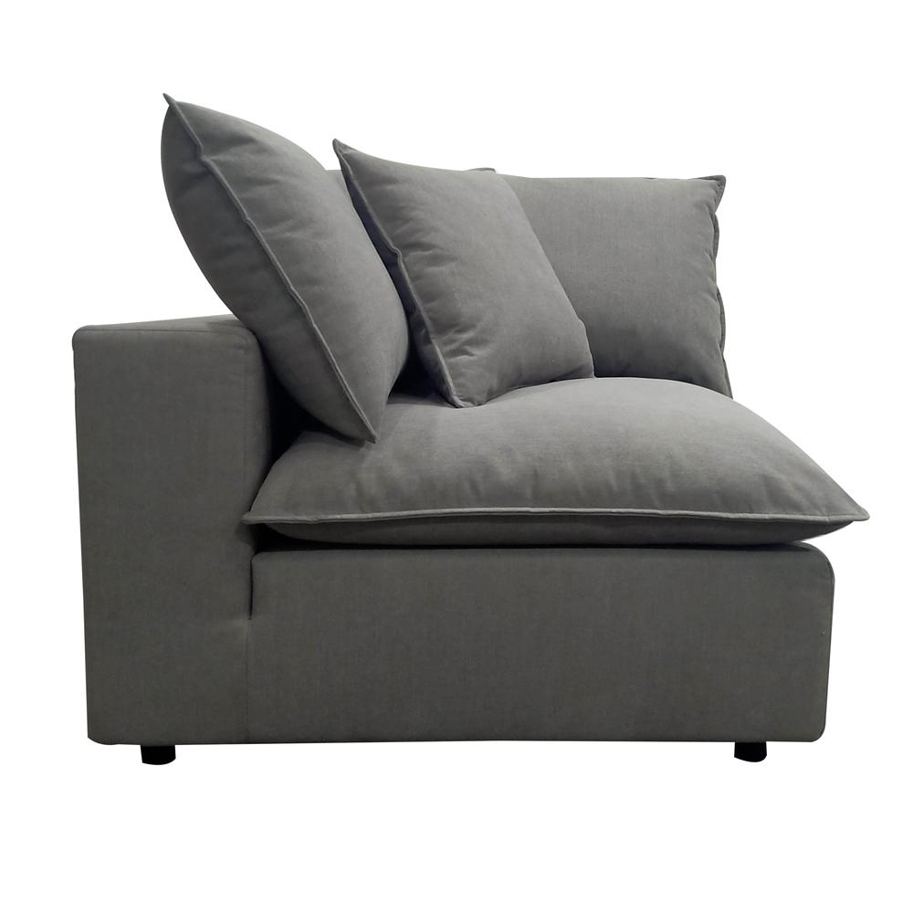 Cali Slate Corner Chair. Picture 2