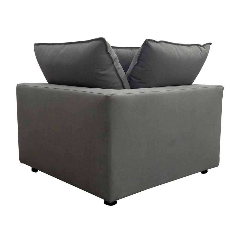 Cali Slate Corner Chair. Picture 5