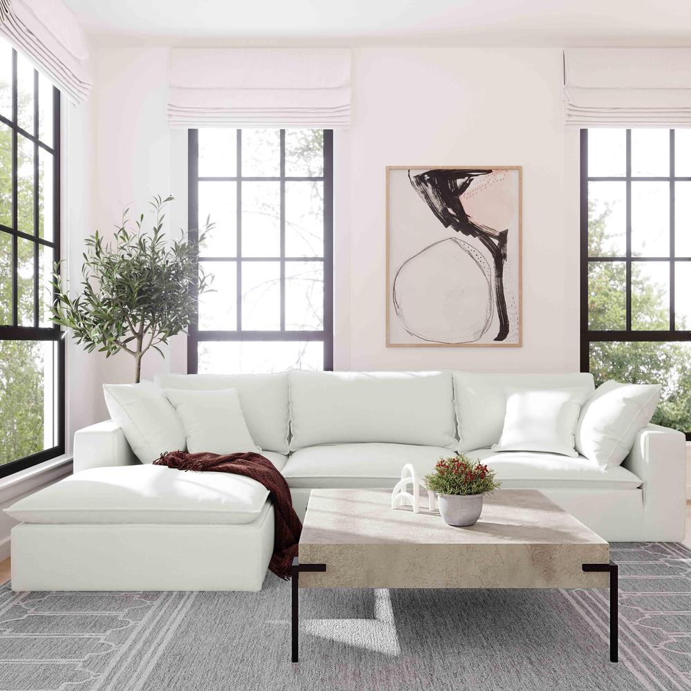 Cali Pearl Ottoman. Picture 4
