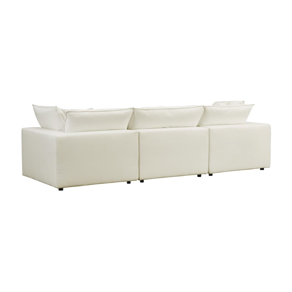 Cali Natural Performance Fabric Modular Sofa. Picture 5