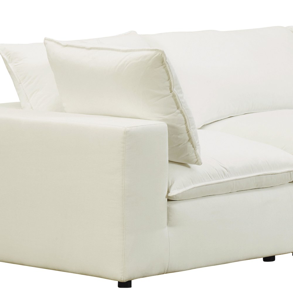 Cali Natural Performance Fabric Modular Sofa. Picture 6