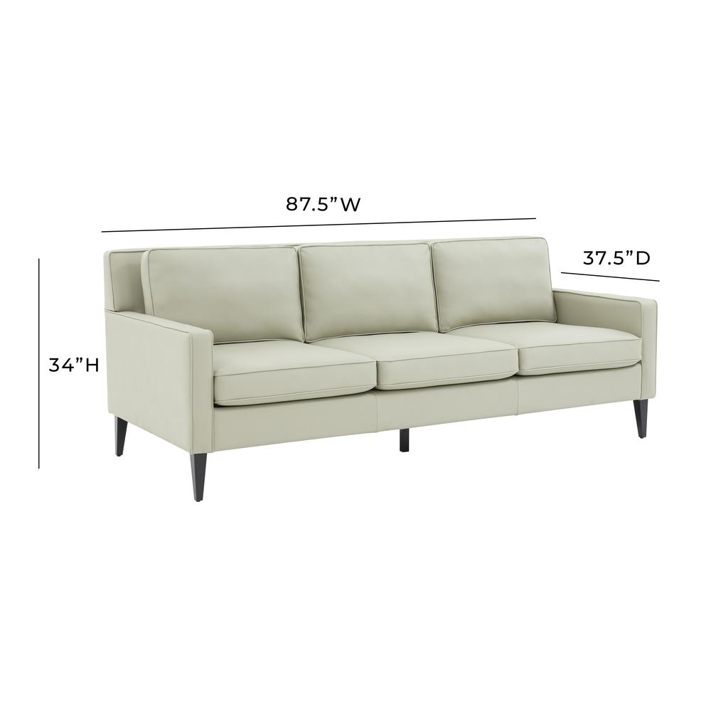 Luna Stone Gray Sofa. Picture 5