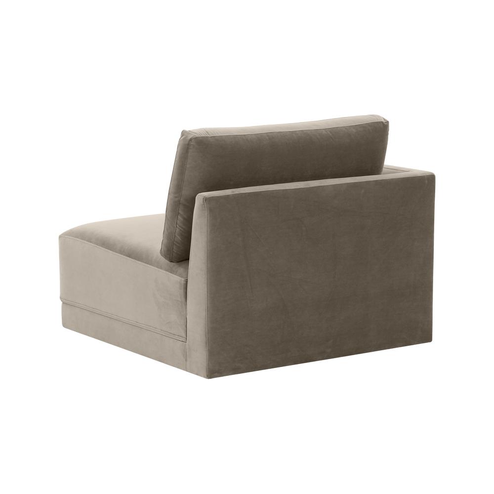 Willow Taupe LAF Corner Chair. Picture 4