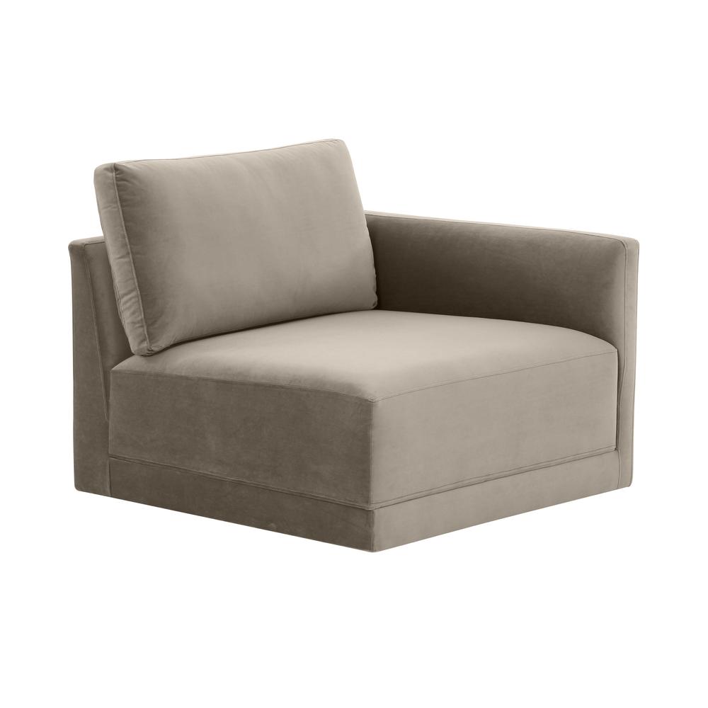Willow Taupe RAF Corner Chair. Picture 1