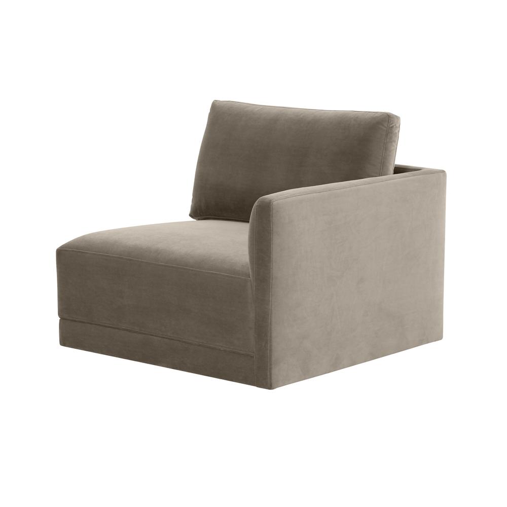 Willow Taupe RAF Corner Chair. Picture 3