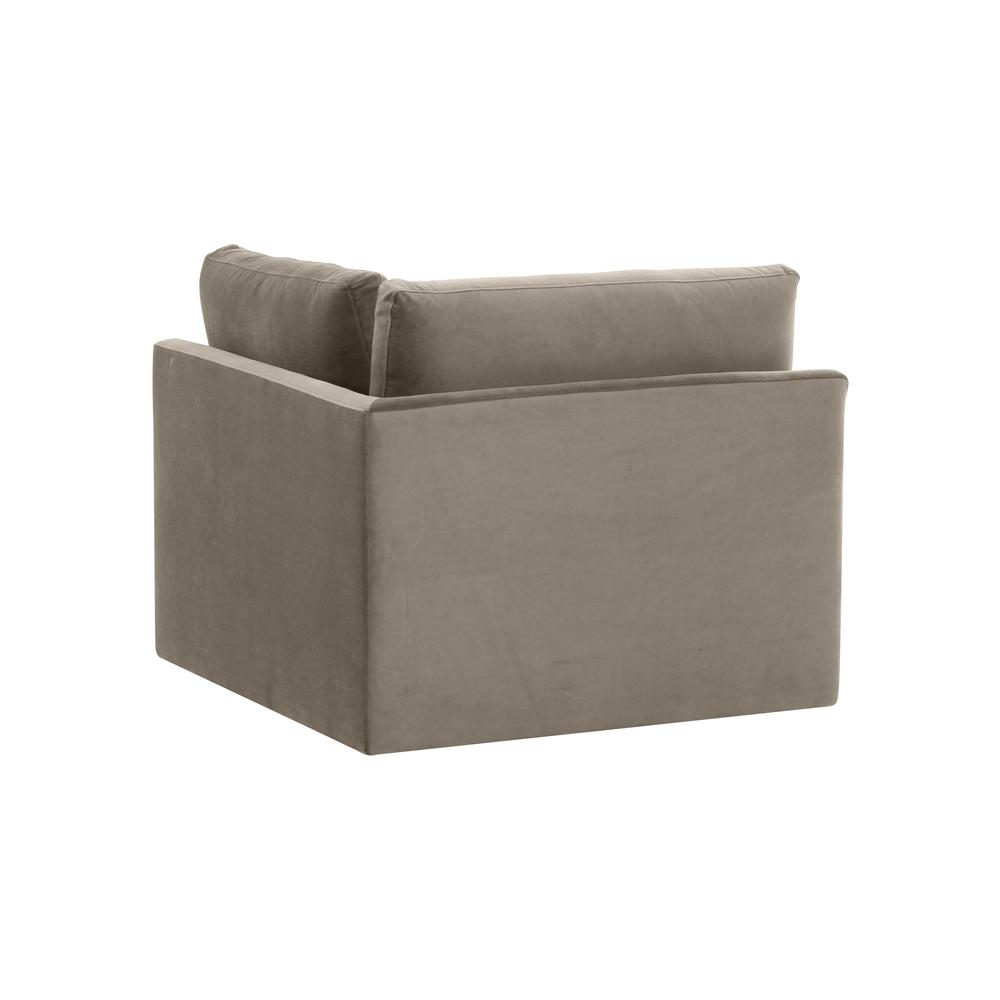 Willow Taupe Corner Chair. Picture 5