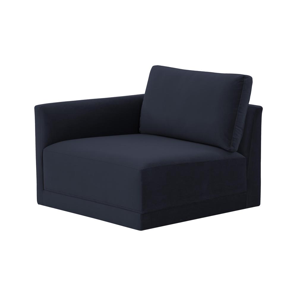 Willow Navy LAF Corner Chair. Picture 3