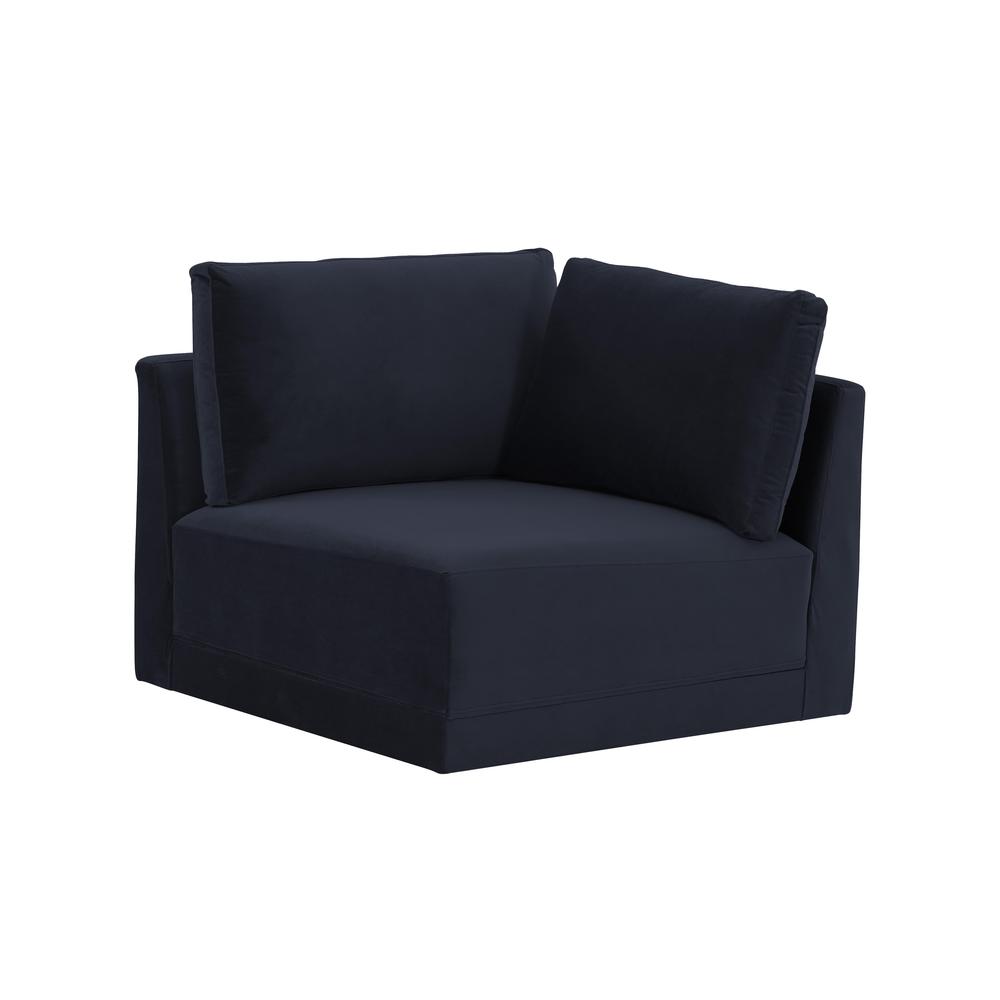 Willow Navy Corner Chair. Picture 1
