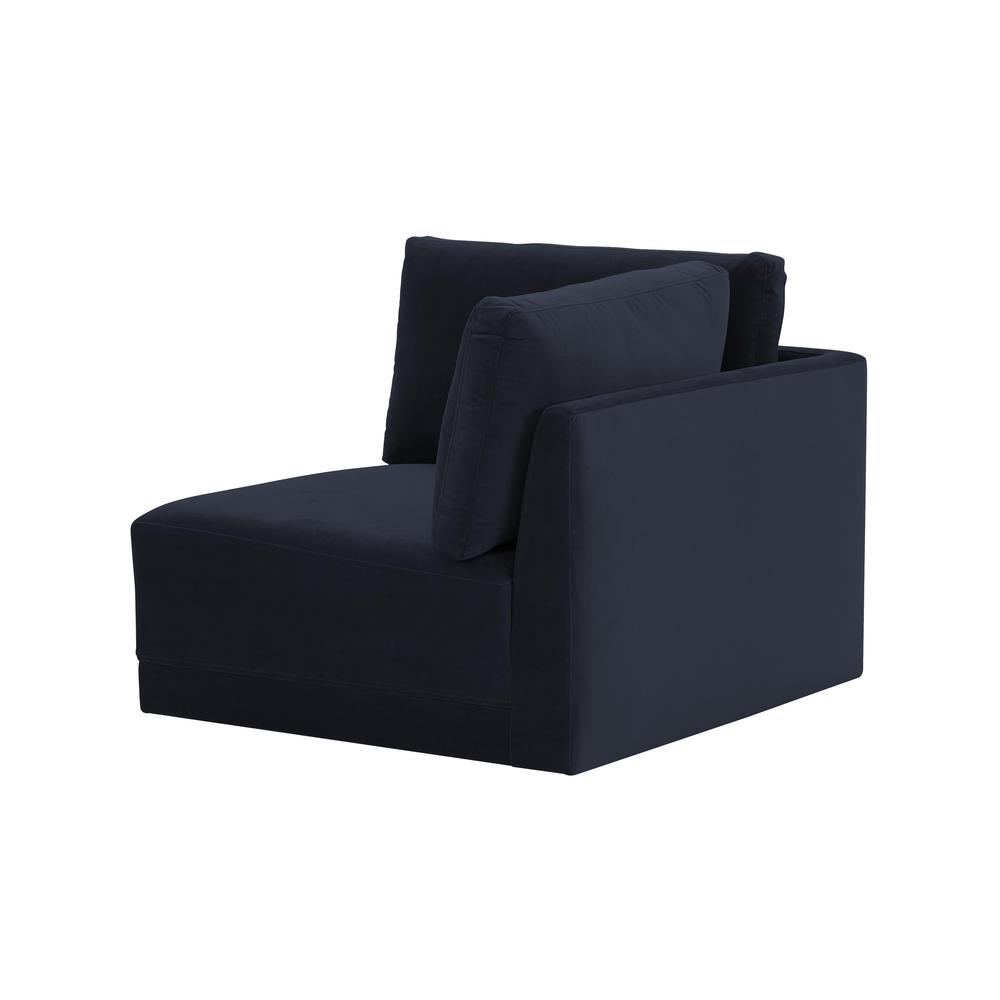 Willow Navy Corner Chair. Picture 4