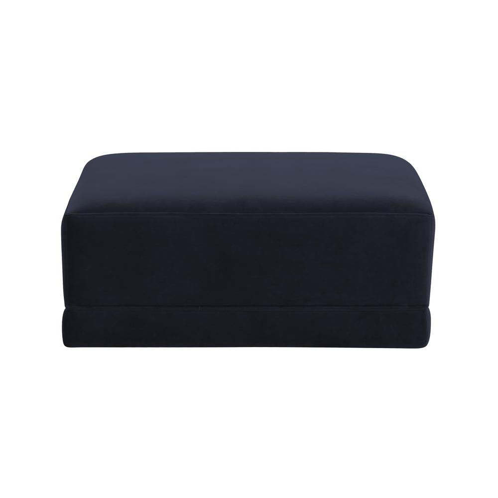 Willow Navy Ottoman. Picture 2