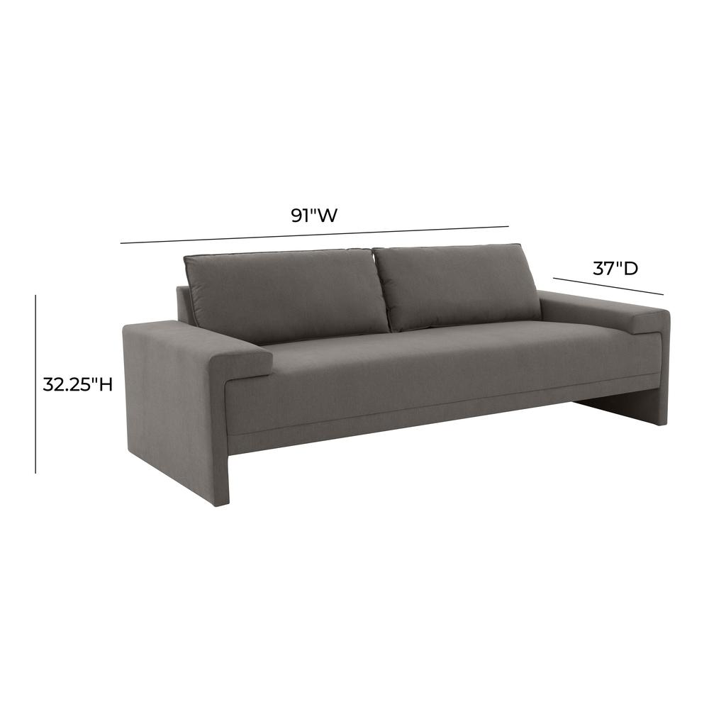 Maeve Slate Sofa. Picture 6