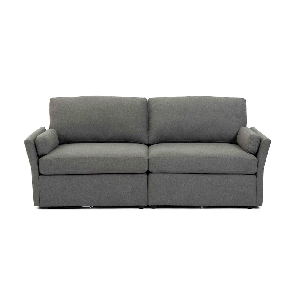 Catarina Gray Loveseat. Picture 3
