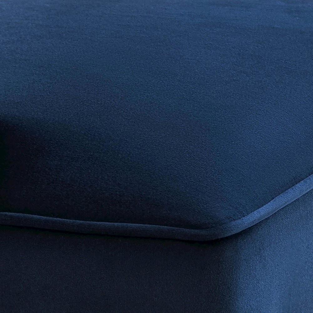 Tiffany Navy Velvet Chair. Picture 6