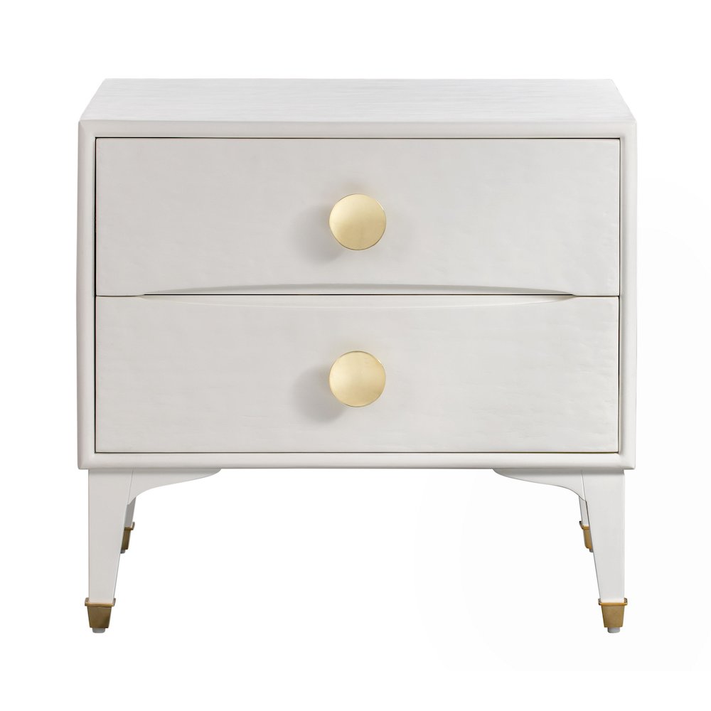 Divine White Nightstand. Picture 1