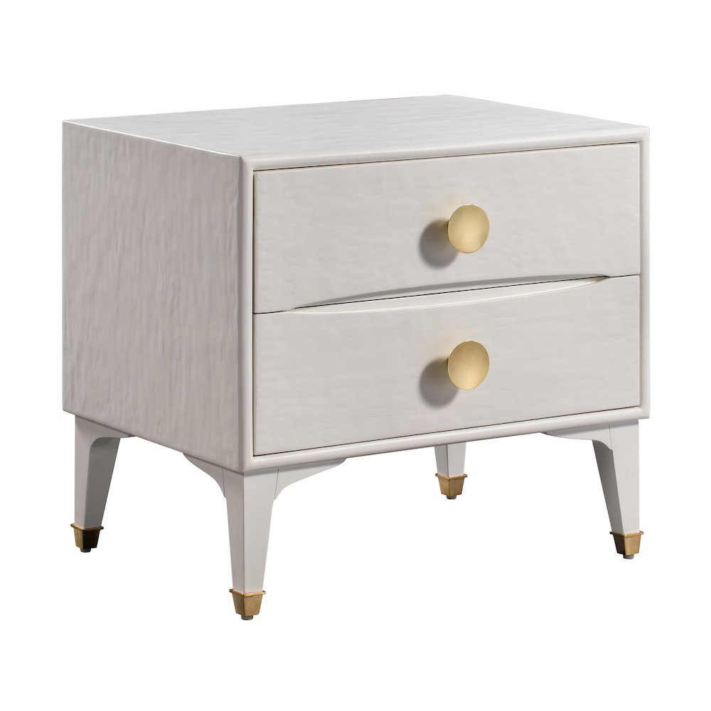 Divine White Nightstand. Picture 3