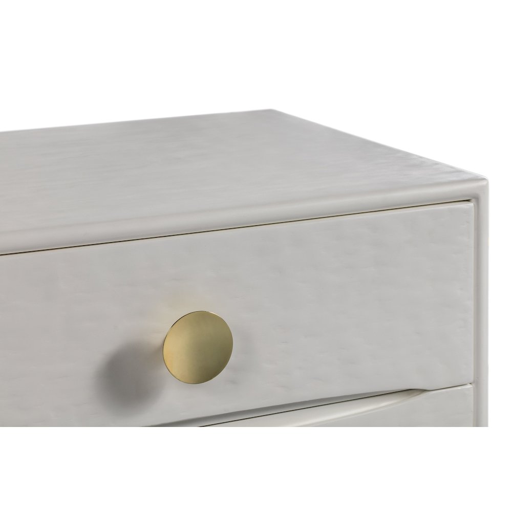 Divine White Nightstand. Picture 6