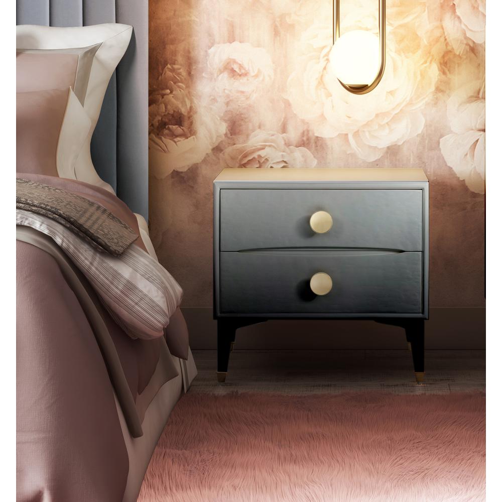 Divine Grey Nightstand. Picture 6