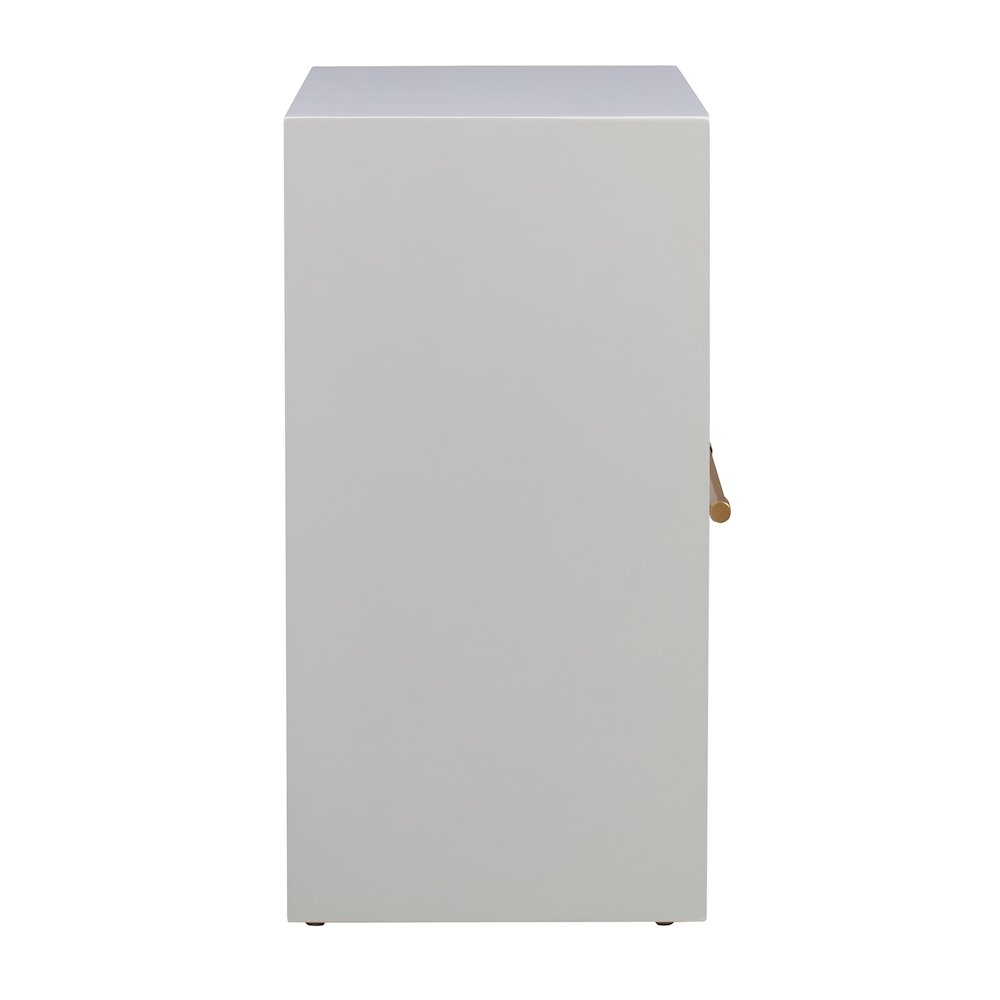 Libre White Nightstand. Picture 4