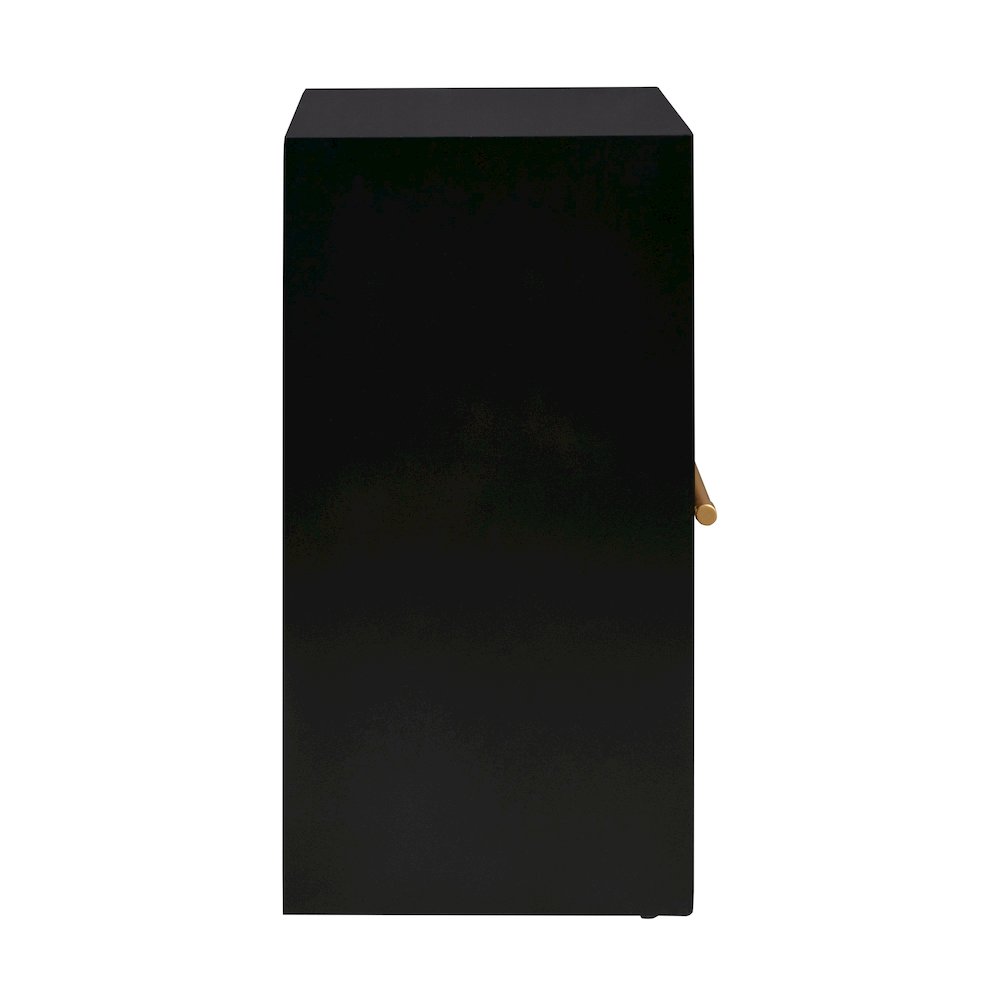 Libre Black Nightstand. Picture 5