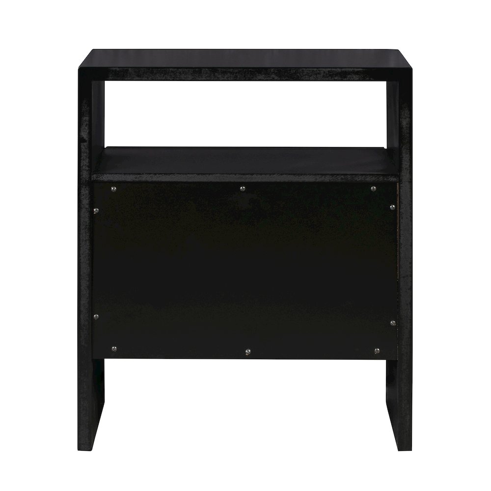 Libre Black Nightstand. Picture 6