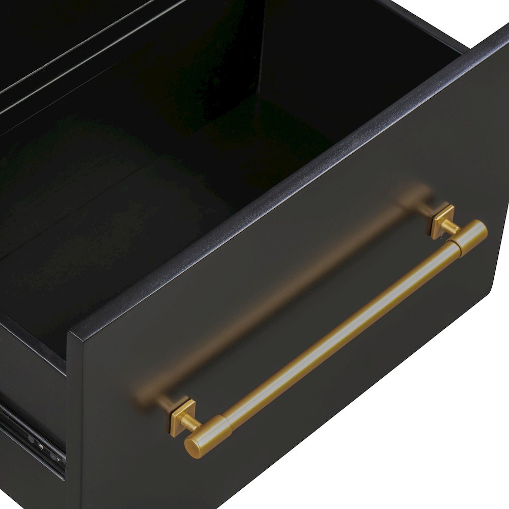 Libre Black Nightstand. Picture 7