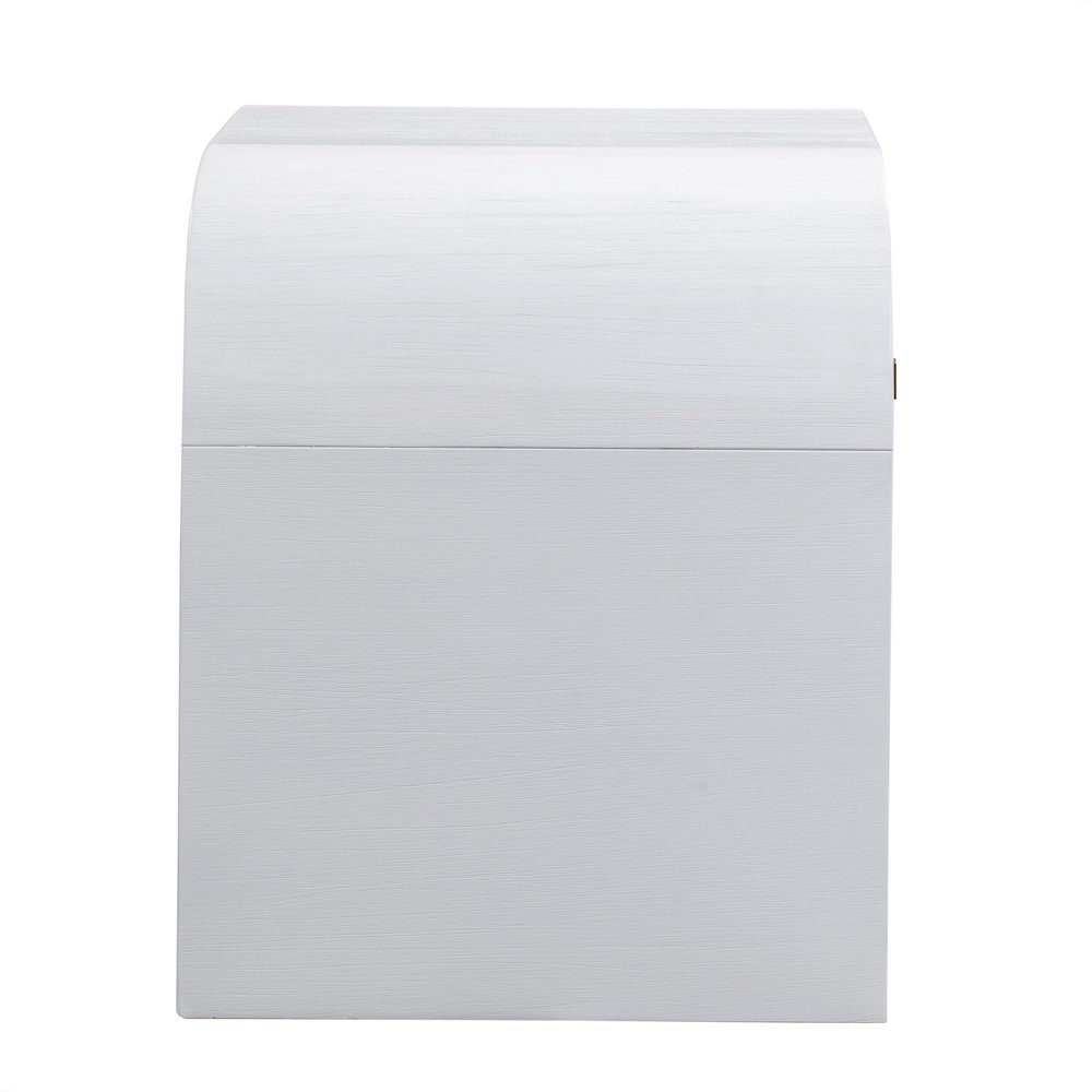 Hump White Nightstand. Picture 5
