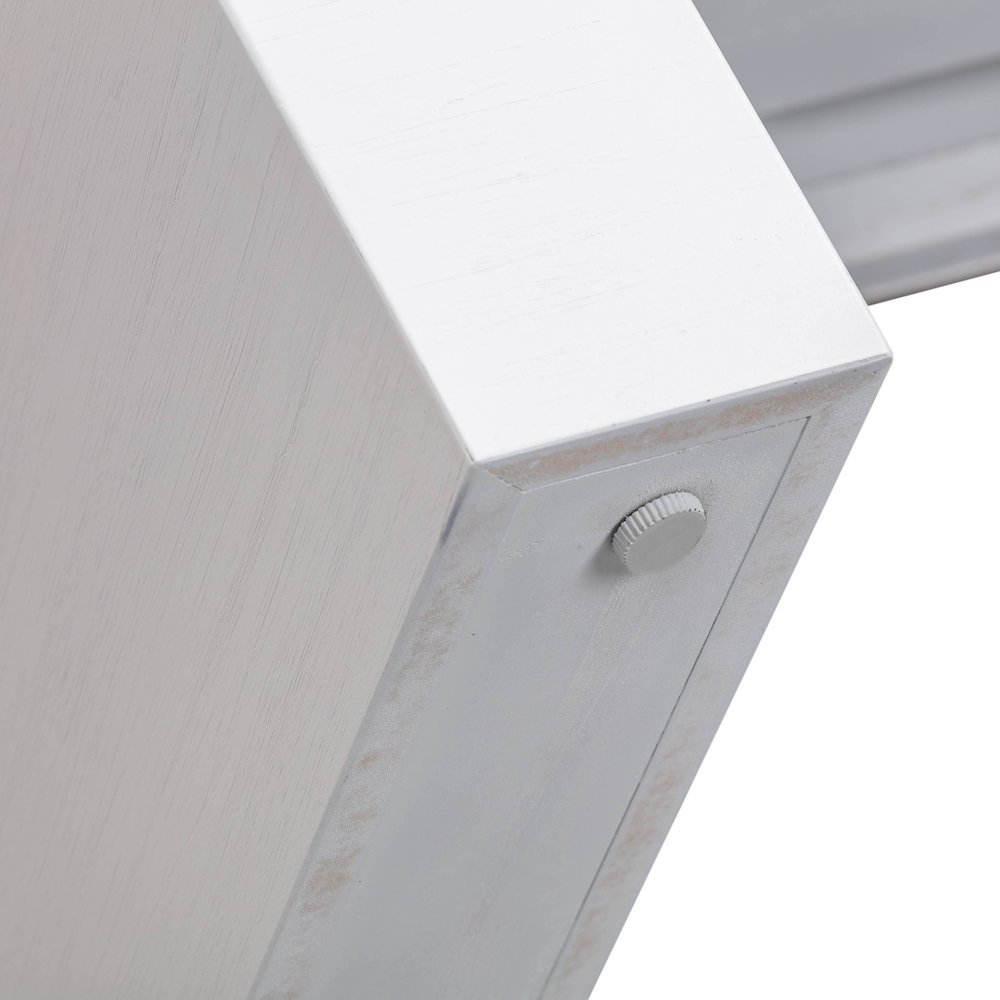 Hump White Nightstand. Picture 8
