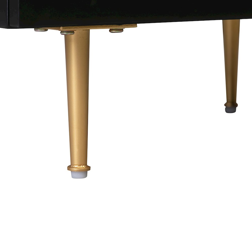 Trident Black 6 Drawer Dresser. Picture 7
