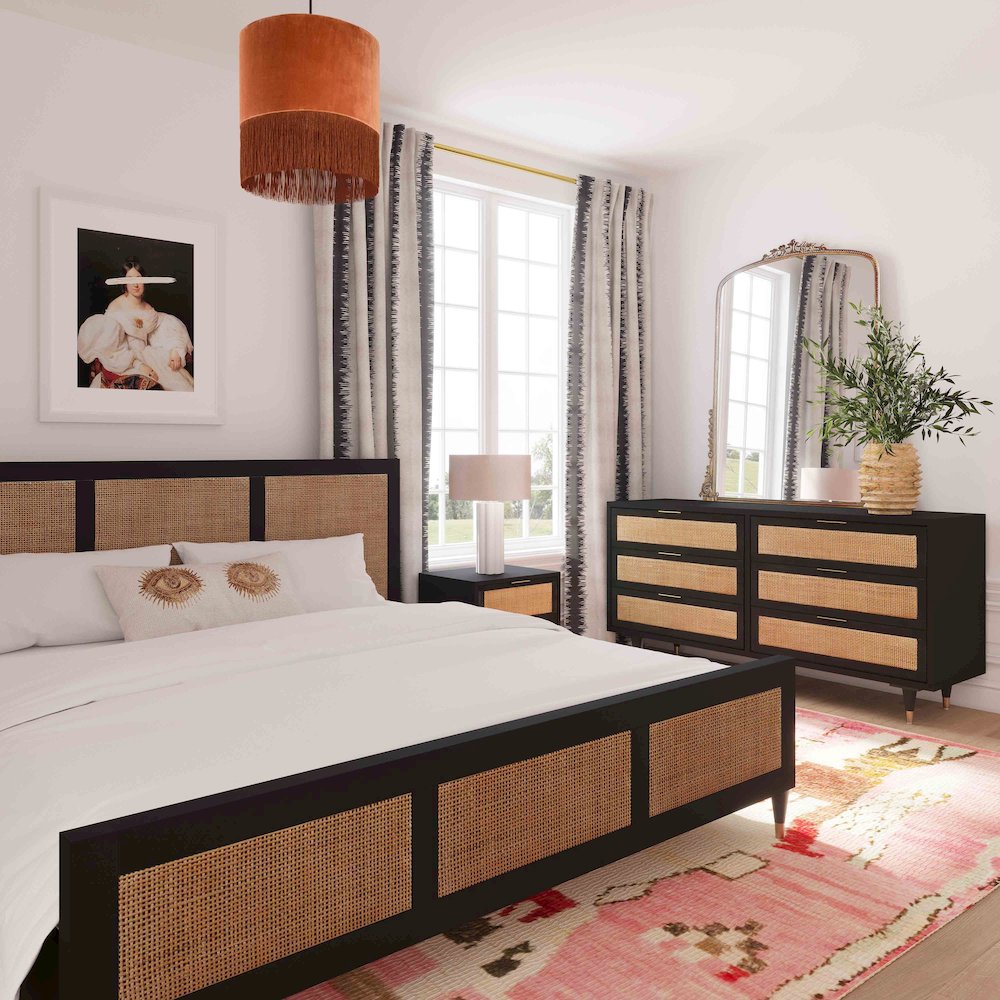 Sierra Noir Bed in UK King. Picture 9