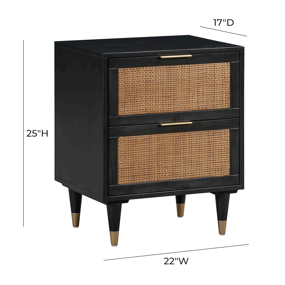 Sierra Noir Nightstand. Picture 8