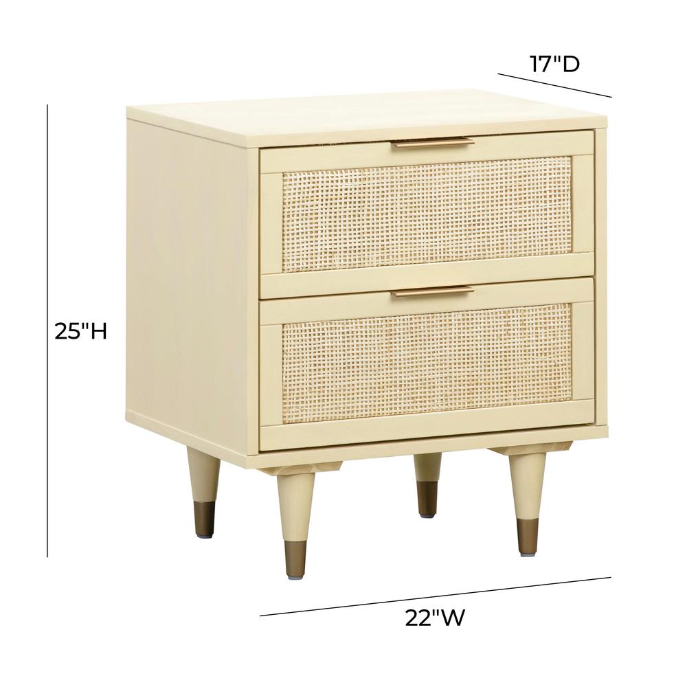 Sierra Buttermilk Nightstand. Picture 6