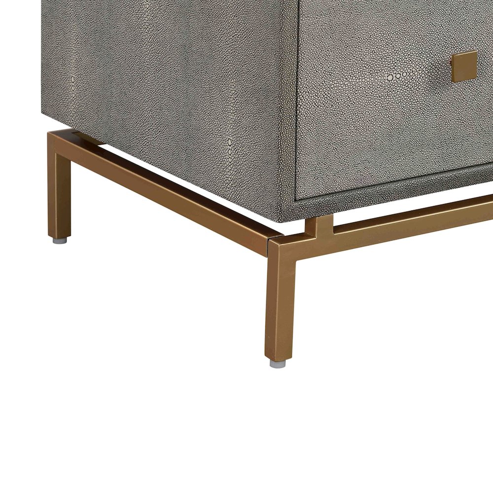 Pesce Shagreen 6 Drawer Dresser. Picture 6