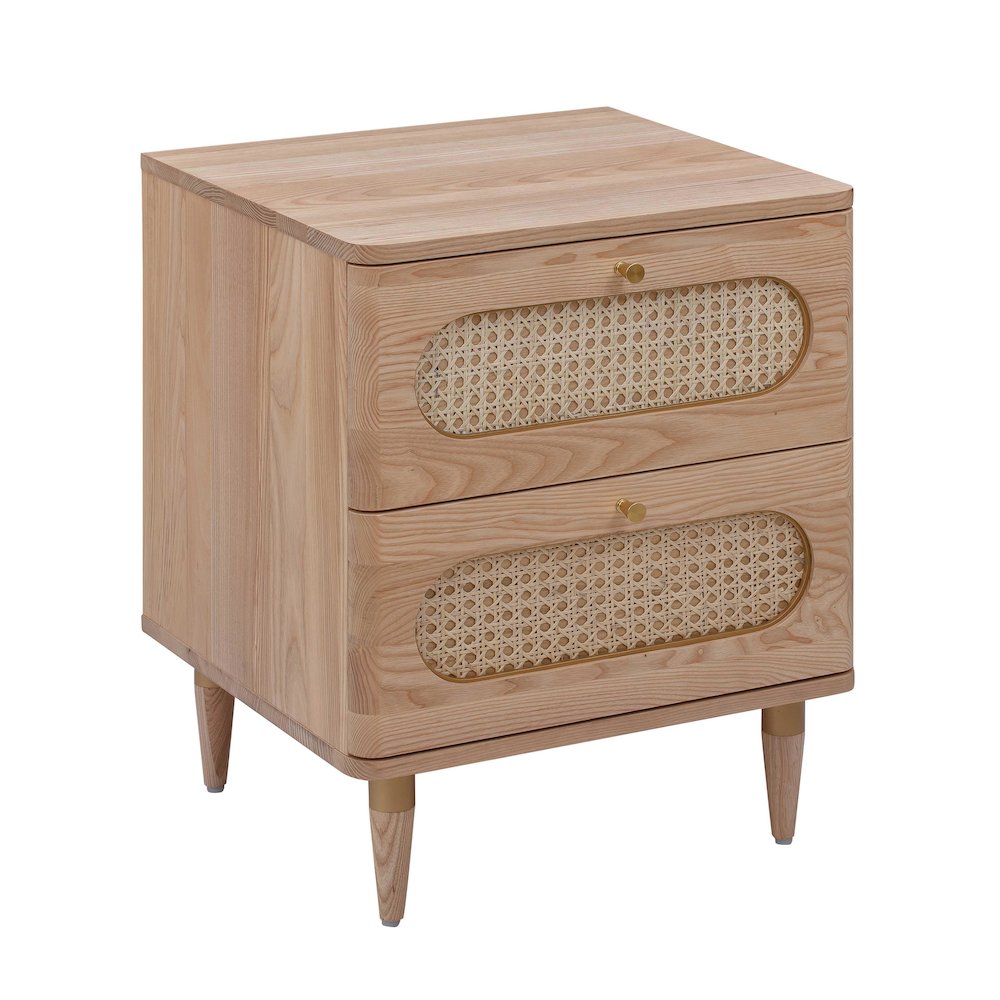 Carmen Cane Nightstand. Picture 1