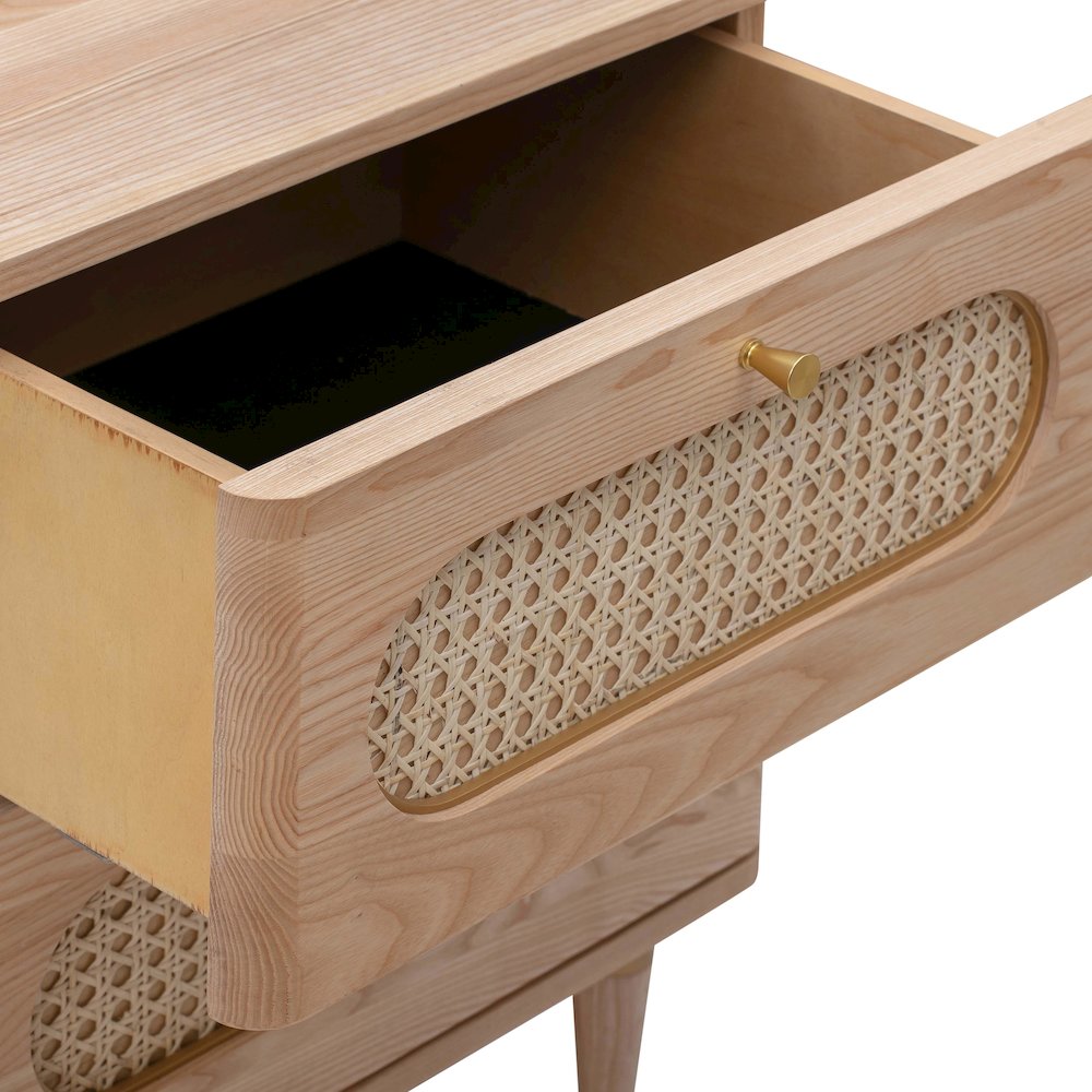 Carmen Cane Nightstand. Picture 6