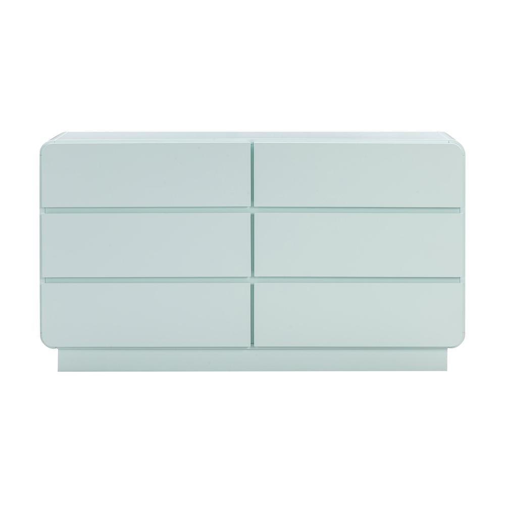 Sagura Blue 6-Drawer Dresser. Picture 2