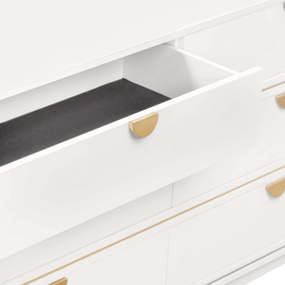 Julieta Cream 6 Drawer Dresser. Picture 3