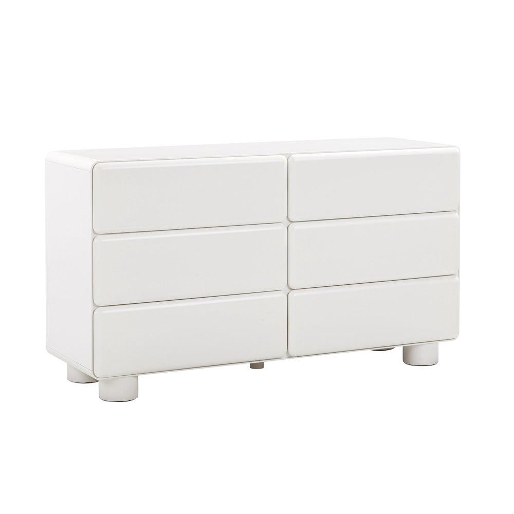 Tammy White 6-Drawer Dresser. Picture 1