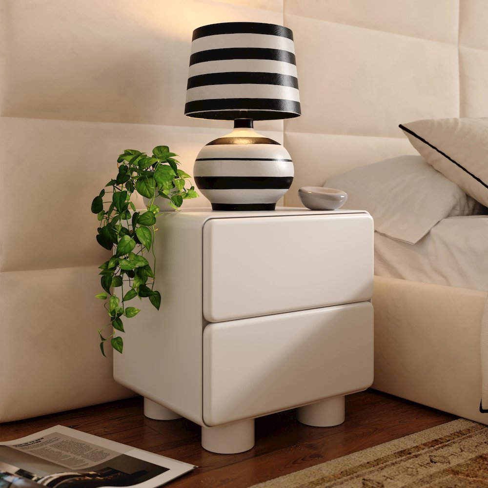Tammy White Nightstand. Picture 2