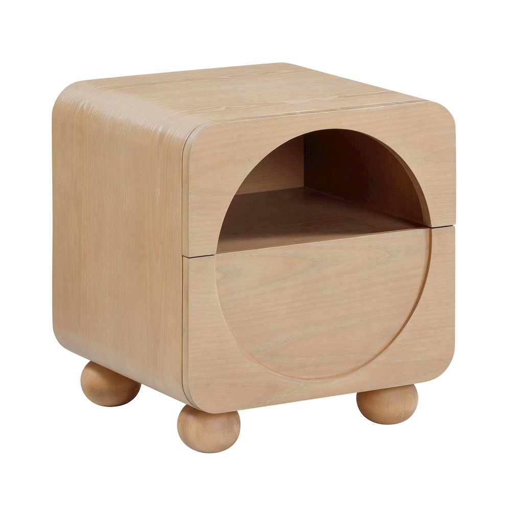 Moonrise Natural Ash Nightstand. Picture 1
