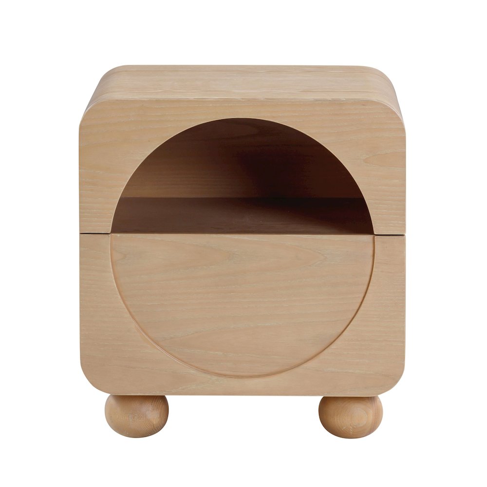 Moonrise Natural Ash Nightstand. Picture 3