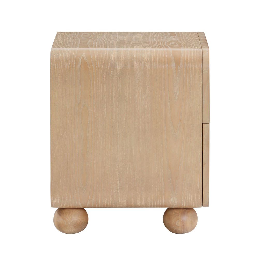 Moonrise Natural Ash Nightstand. Picture 5