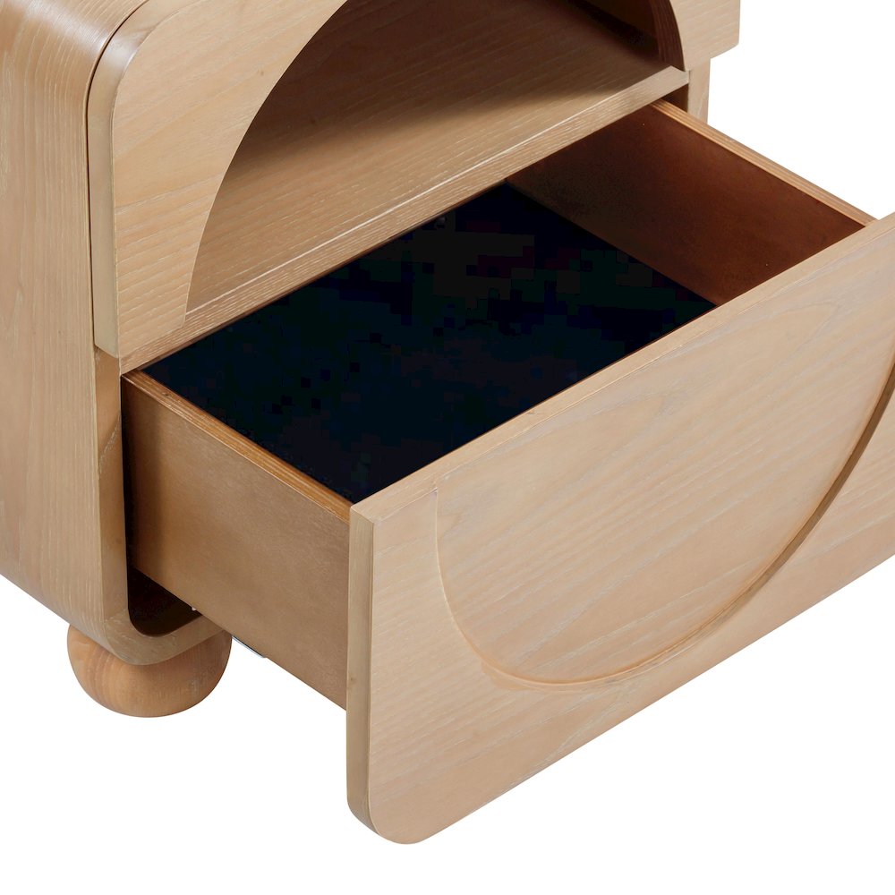 Moonrise Natural Ash Nightstand. Picture 6