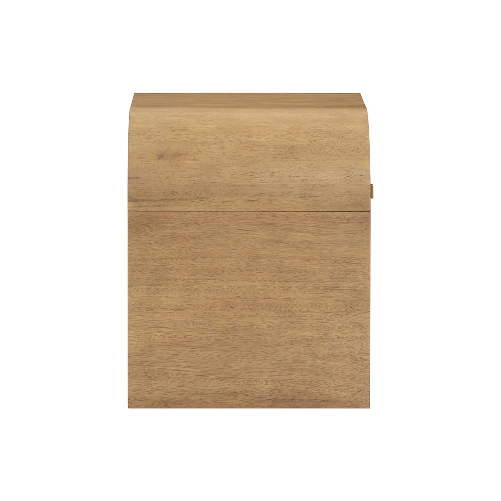 Hump Natural Nightstand. Picture 4