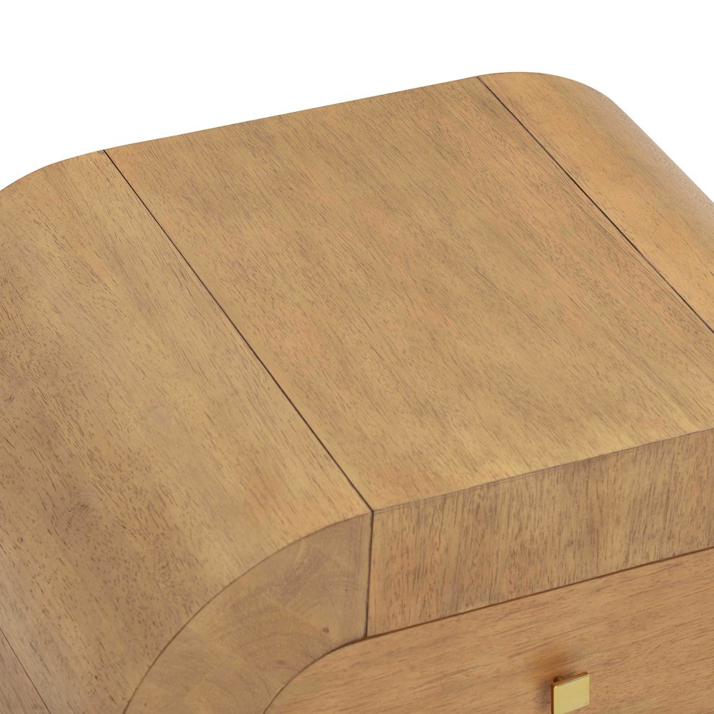 Hump Natural Nightstand. Picture 7