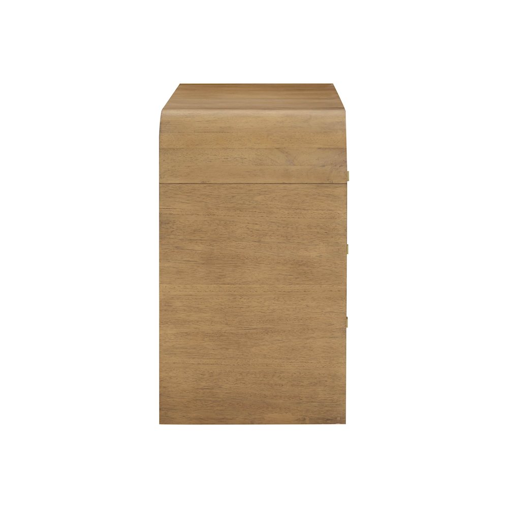 Hump 6 Drawer Natural Dresser. Picture 4
