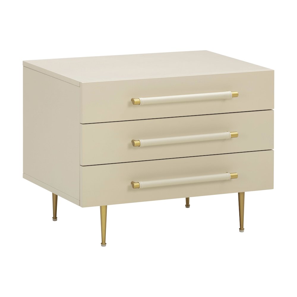 Trident Taupe Nightstand. Picture 3