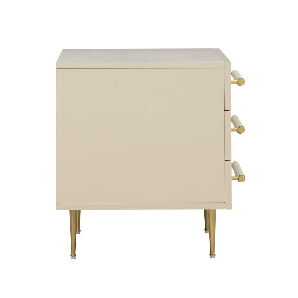 Trident Taupe Nightstand. Picture 5
